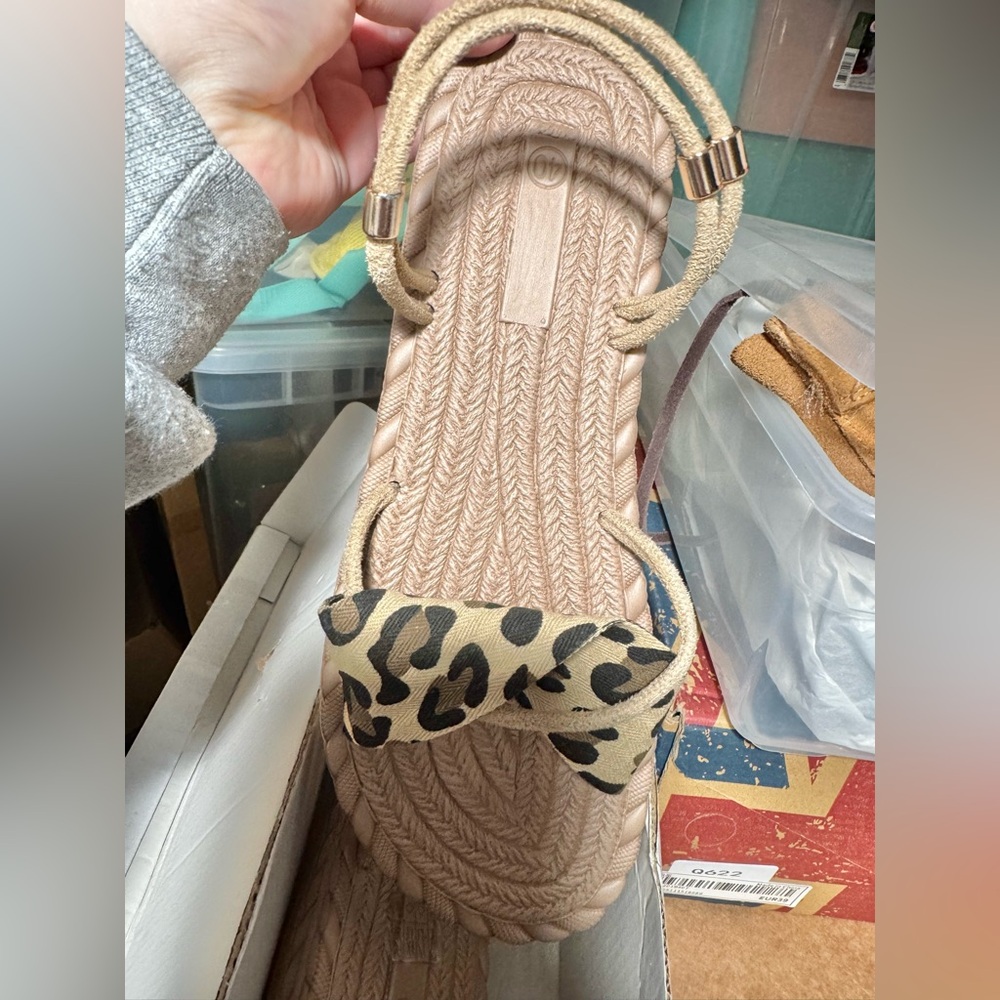 Leopard Print Women's Sandals